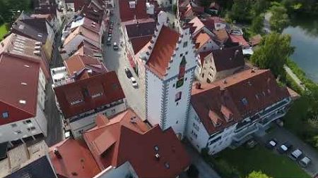 Bad Waldsee Drohnenflug Wurzacher Tor und Umgebung