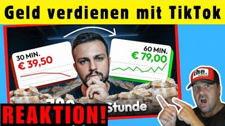 Verdiene 79€ pro Stunde durch TikTok COPY PASTE (Online Geld verdienen) | @michaelkotzur Reaktion