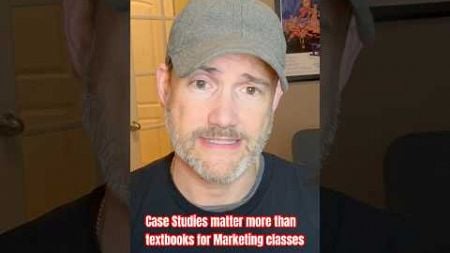 JJ talks #casestudy vs #textbook in the #marketingclassroom &amp; #mba #graduatestudies