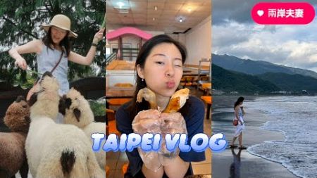 兩岸夫妻的婚前旅行Vlog. 兩天一夜宜蘭游 農場見了好多小動物 被水豚君咬到淤青 Dean的兒時味道香雞城