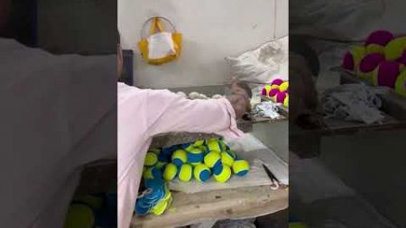 Tennis Ball Making (Part-3) #shorts