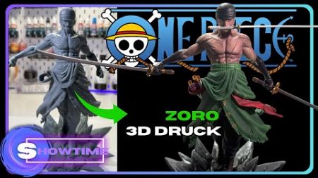 Zoro als 3D Druck: Die Kunst des Bemalens eines One Piece Helden!