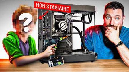 Mon STAGIAIRE monte son Premier PC GAMER