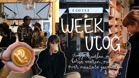 dagje Haarlem, kerst vieren &amp; open over mentale gezondheid ☕️🎄 weekvlog