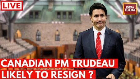 Canada News LIVE: Canada&#39;s Justin Trudeau May Resign Today Amid Stiff Internal Rebellion: Report