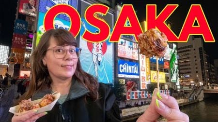 Osaka Food Tour: Americans Try Osaka Street Food for First Time!