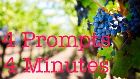 4 Wellbeing Journal Prompts in 4 Minutes |Inner Peace Journaling