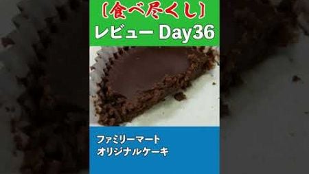 ファミリーマート食べ尽くしレビュー Day36：濃厚なめらかショコラケーキ #ファミリーマート