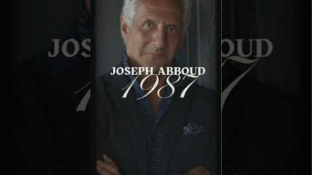 Joseph Abboud นักออกแบบที่ต้องรู้จัก | ประวัติศาสตร์แฟชั่น