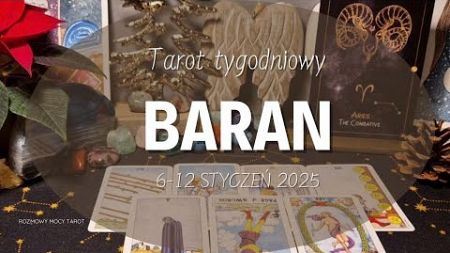 Baran 6-12 styczeń 2025 tarot tygodniowy horoskop