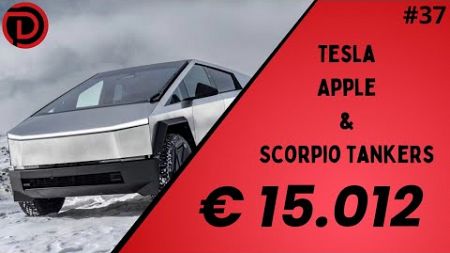 Tesla &amp; Apple Koers Reageert Op Nieuws! | Portfolio update #37