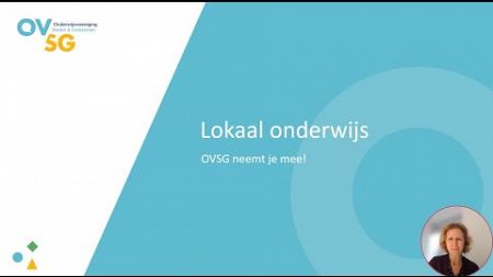 OVSG - Screencast &#39;Beleidsdomein onderwijs&#39;