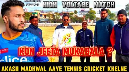 Akash Mahdwal Aagye Tennis Cricket Khelne ♥️⭐️| JMA Bardi Kedar Vs Malik Spartan 🔥 | Highvolatge 🏆