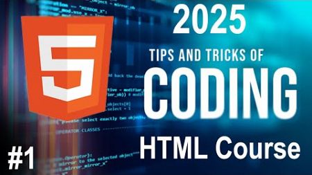 🚀 LIVE: Create a Stunning Website with HTML, CSS &amp; JavaScript | 2025 Web Development Trends #1