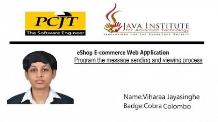 Web Project Task 38 | 1st Year | Semester 01 | Java Institute | Viharaa Jayasinghe