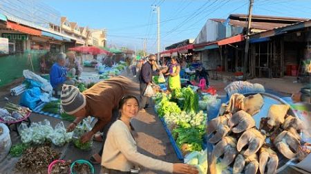 ตลาดปทุมราชวงศา อำนาจเจริญ #บรรยากาศบ้านๆ #อาหารตามฤดูกาล #เลาะตลาด