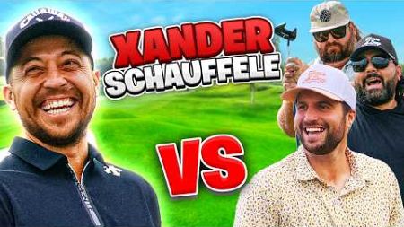 We Took On Xander Schauffele In An 18 Hole Match!