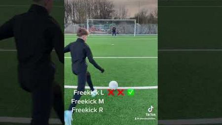 Freekick Challenge 🔥🤝 #yt #fußball #soccer #youtubeshorts #freekickchallenge #subscribe