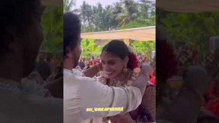 Youtuber sharanya wedding video❤️🥰#short #trending #viralvideo #wedding