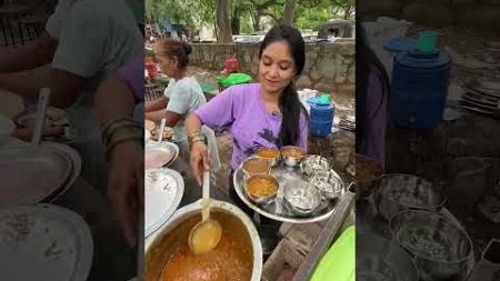 100₹ ki thali pet bhar ke #streetfood #greatindianthali #food #thalifans #indianstreetfood #thali