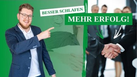 Besser Schlafen als Unternehmer: Strategien mit Erfolgsgarantie!