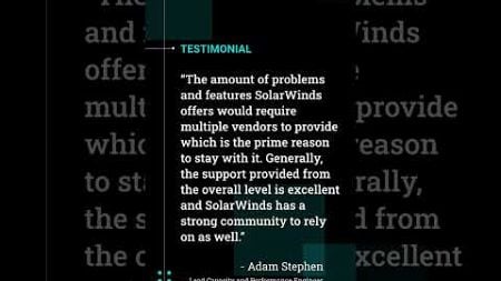 SolarWinds Case Study