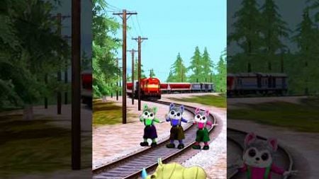 Funny cute dancing dog stop the train #tending #cute #trendingshorts #dance #train