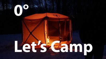 Are we crazy? Let&#39;s camp in the Northwoods of Wisconsin.