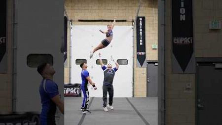 Stunts in uniform #cheer #stunts #cheerleading #workout #fitness