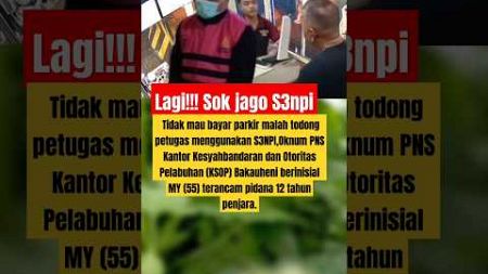 Politik | Sok Jago!!! Gak mau bayar parkir #polri #tni #beritaterkini #trending #viralvideo #shorts