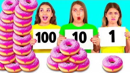 100 Layers of Food Challenge | Awesome Kitchen Tricks by TeenTeam Challenge