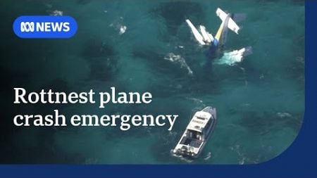 Major emergency response after seaplane crash off Rottnest Island in WA | ABC News