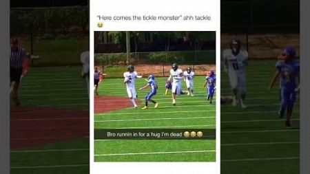 “Where my hug” ahh tackle.. 😂🏈 #nfl#football#shortsfeed#shorts#cfb#cfbmemes#americanfootball#fyp