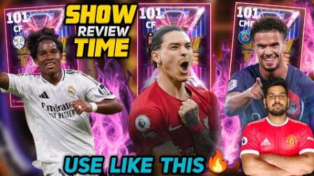 Free ×3 Show Time Review E-FOOTBALL 25🔥 | Nunez+Endrick+Emery | How To Use? | Best Player To Sign!