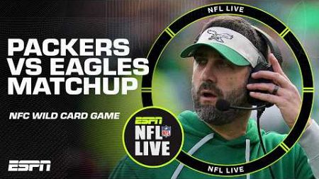 Keys to victory in the Packers-Eagles NFC Wild Card matchup 🔑 | NFL Live