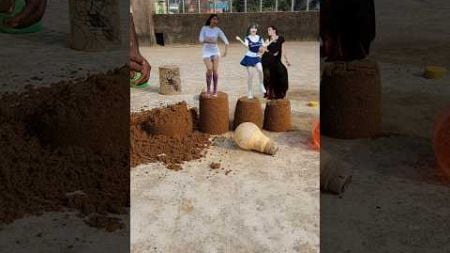 Very OMG Satisfying Sand Cutting Drop Push In Trend#trending#satisfying#shorts