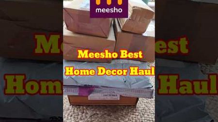 Meesho Best Home Decor Haul | Viral Home Decor Haul | #meesho #shorts #homedecor