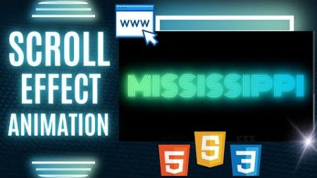 JavaScript Scroll Effects | CSS Gradient Effects | Animated Web Backgrounds #html #css #javascript
