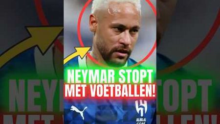 Neymar Stopt Hierdoor Met Voetballen! 😥💔