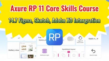 Axure RP 11 Core Skills Course: 14.7 Figma, Sknteh, Adobn XD Intergration