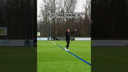 Dieser Freunder keine langen Bälle schlagen kann… #360football #fussball