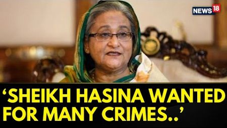 Sheikh Hasina Wanted From Many Crimes In B&#39;Desh: Interim Govt&#39;s Press Secretary | Exclusive