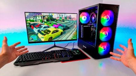 MAIS BARATO PC GAMER COMPLETO QUE VOCÊ PODE COMPRAR E RODAR TUDO