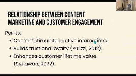 Exploring the Role of Content Marketing in Enhancing Customer Engagement