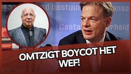 Ook Pieter Omtzigt BOYCOT het WEF! Het WEF is aan het VERLIEZEN!