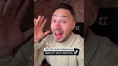 Mit einem TikTok Auktionshaus online GELD verdienen? ✍🏼💶