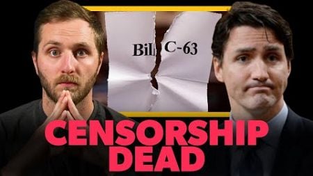 Trudeau’s Social Media Censorship Bill is Now DEAD