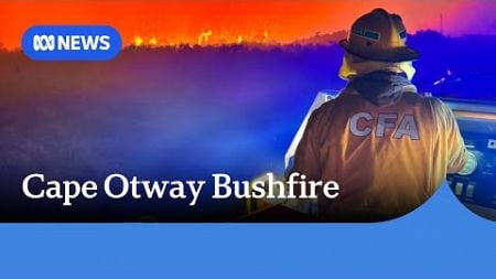 Firefighters avert bushfire danger threatening campers at Victoria’s Cape Otway | ABC News