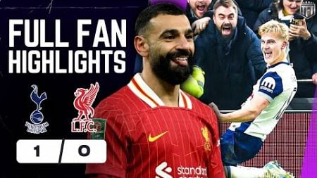 Liverpool ROBBED? Bergvall DAGGER! Tottenham 1-0 Liverpool Carabao Cup Highlights