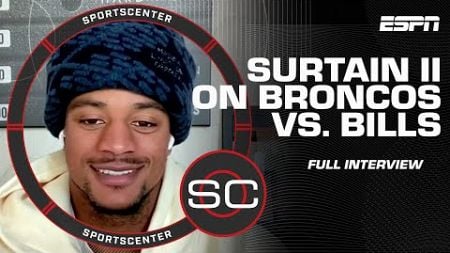 Patrick Surtain II talks playoffs &amp; DPOY hopes after Broncos&#39; 9-year drought 🔥 | SportsCenter